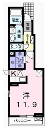 東姫路駅 徒歩10分 1階の物件間取画像